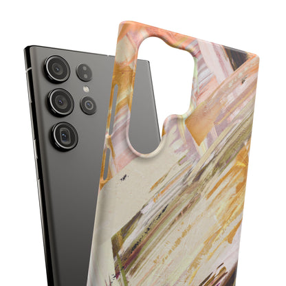 Snap Phone Case – Brush & Bronze