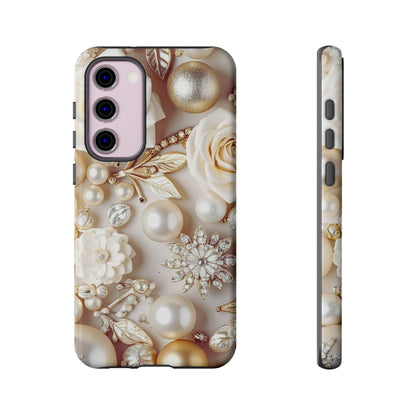 Protective Phone Case – Ivory Opulence