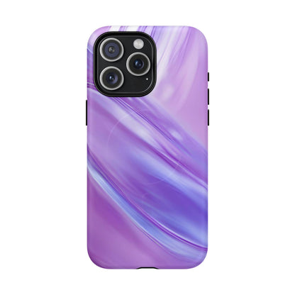 Protective Magnetic Phone Case – Lavender Wave