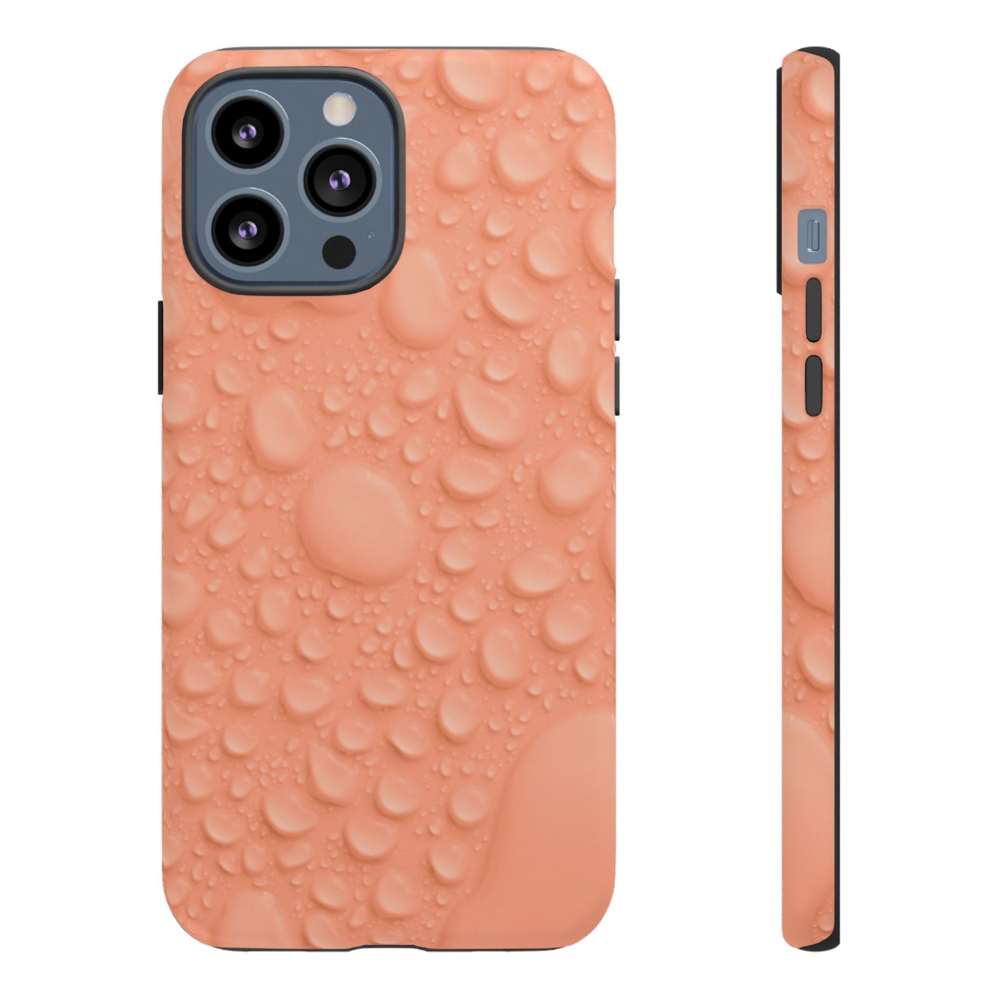 Protective Phone Case – Apricot Rain