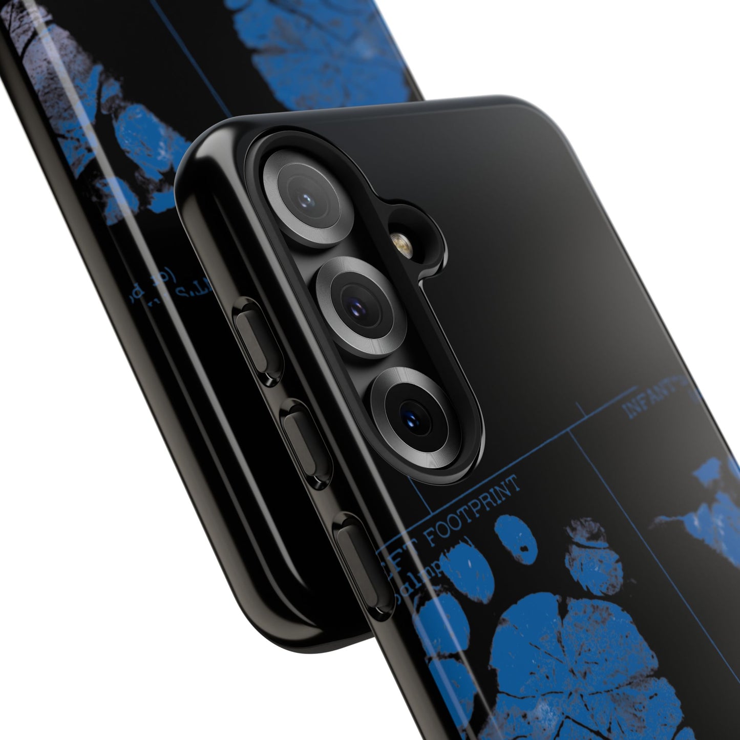 Protective Phone Case – Mom’s Little Blue Footprints