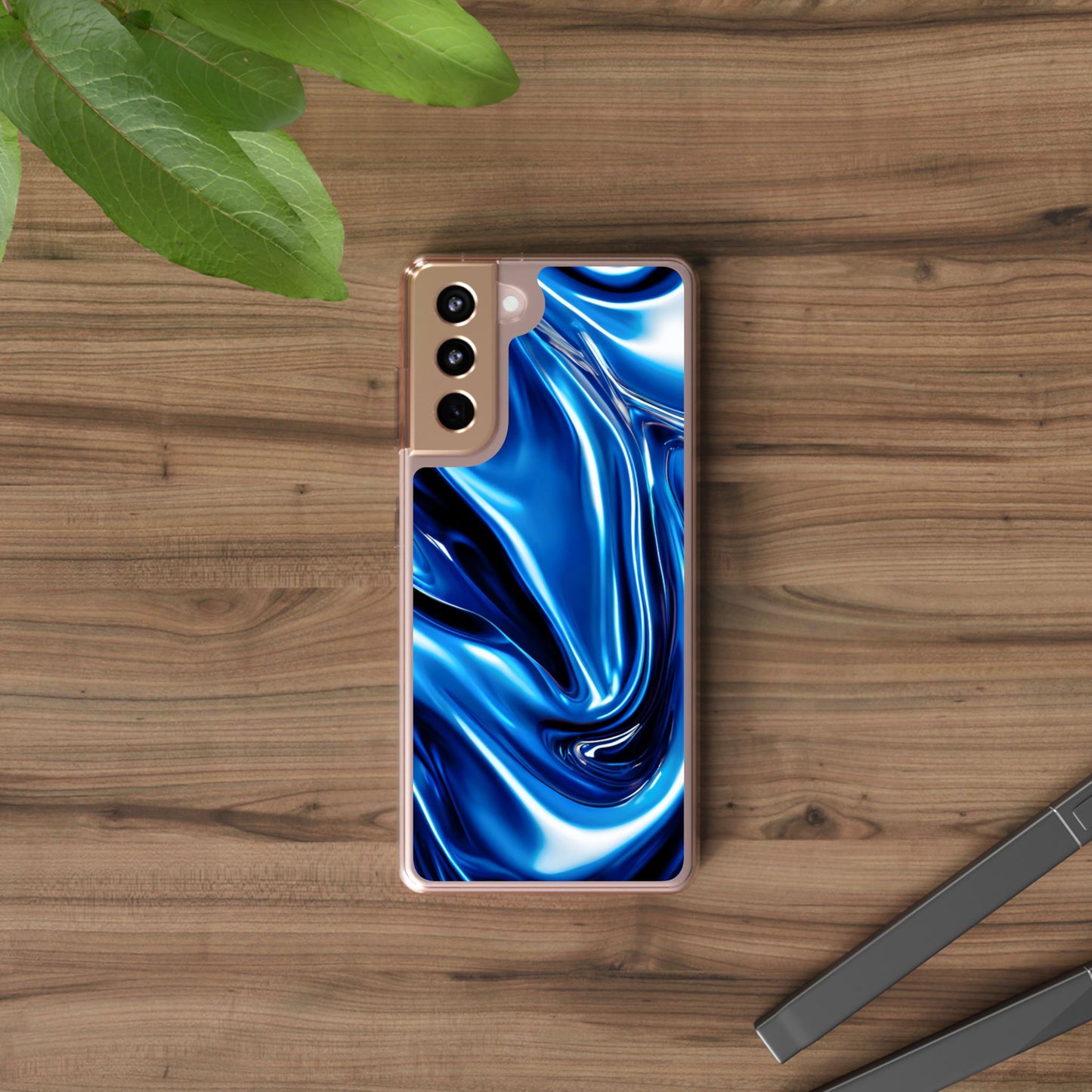 Clear Phone Case – Midnight Surge