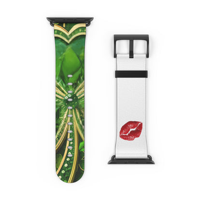 Watch Band – Lucky Clover Shamrock Kiss