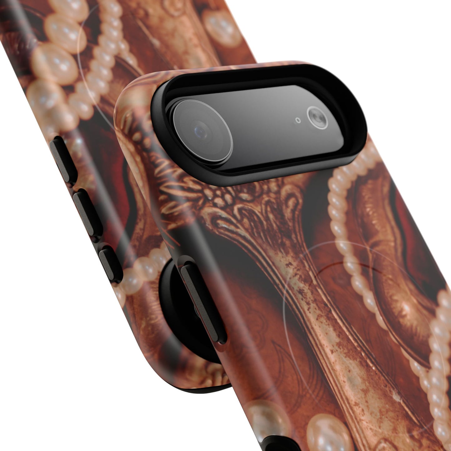 Protective Magnetic Phone Case – Bronze Vanity