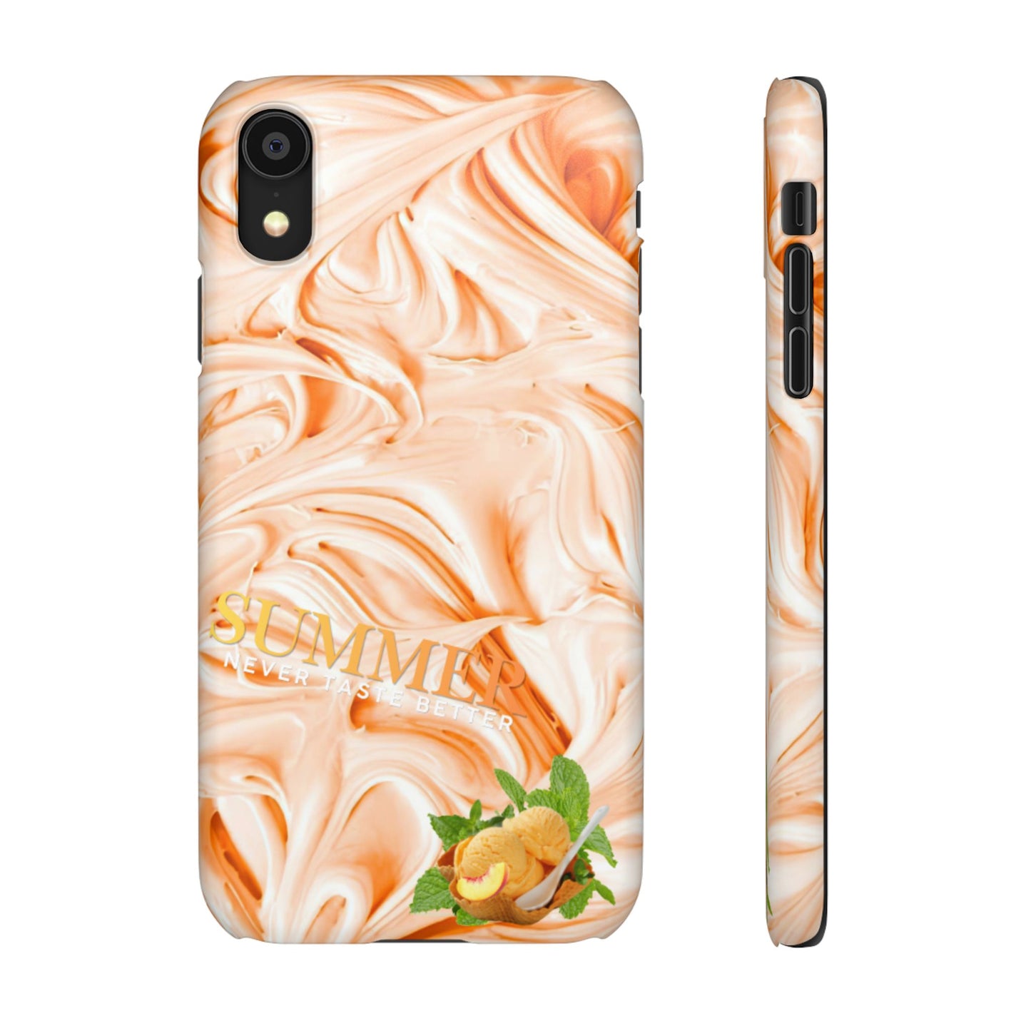 Snap Phone Case – Peach Sorbet