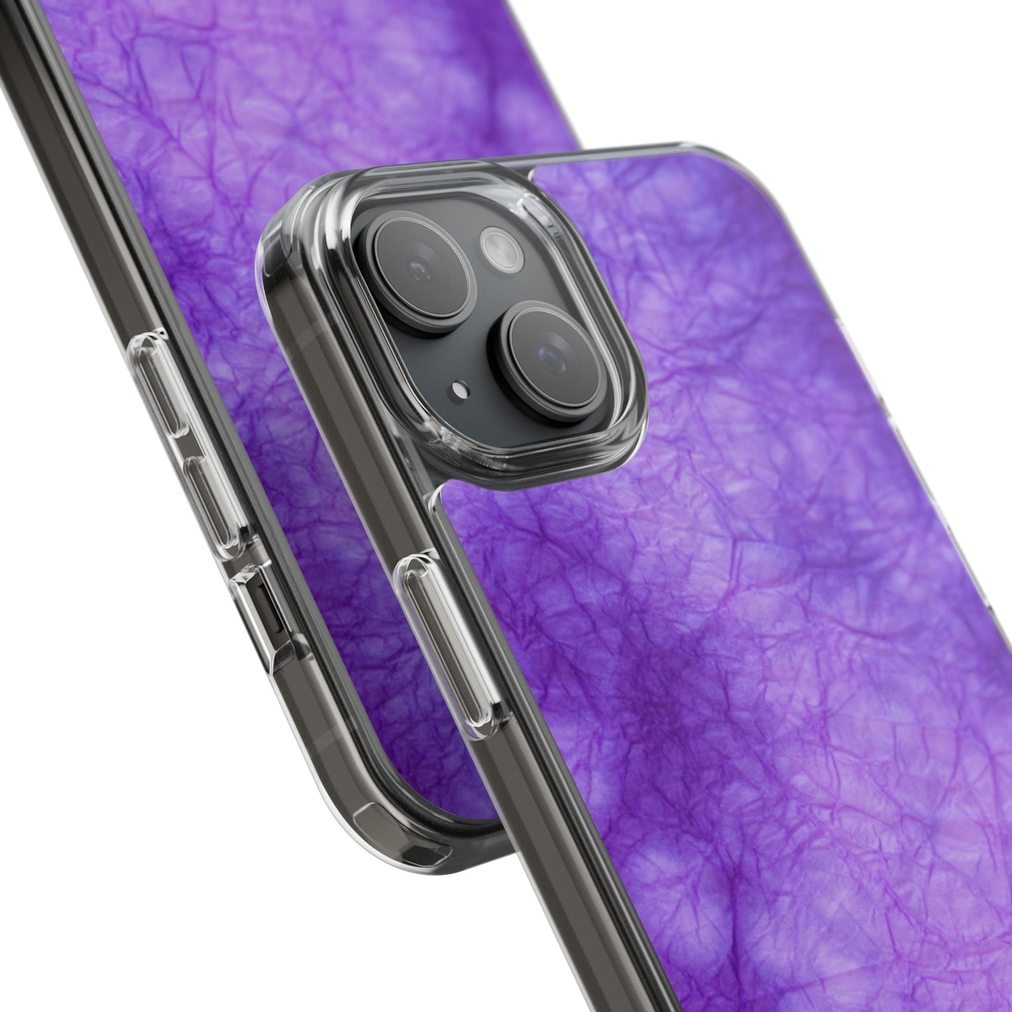 Clear Phone Case – Neon Dusk