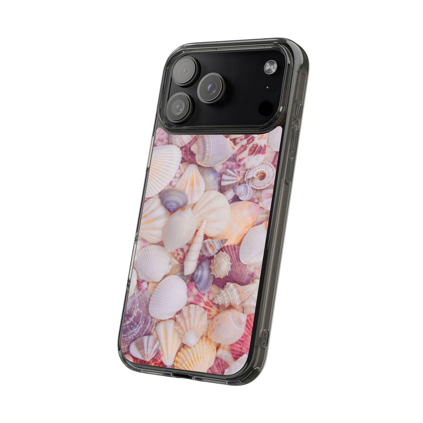 Clear Phone Case – Shell Scatter