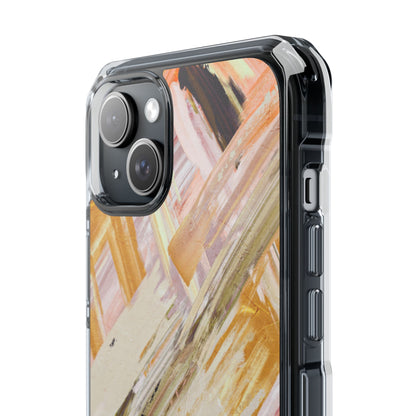 Clear Magnetic Phone Case – Brush & Bronze