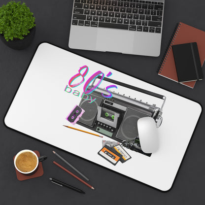 Neoprene Desk Mat – 80s Baby