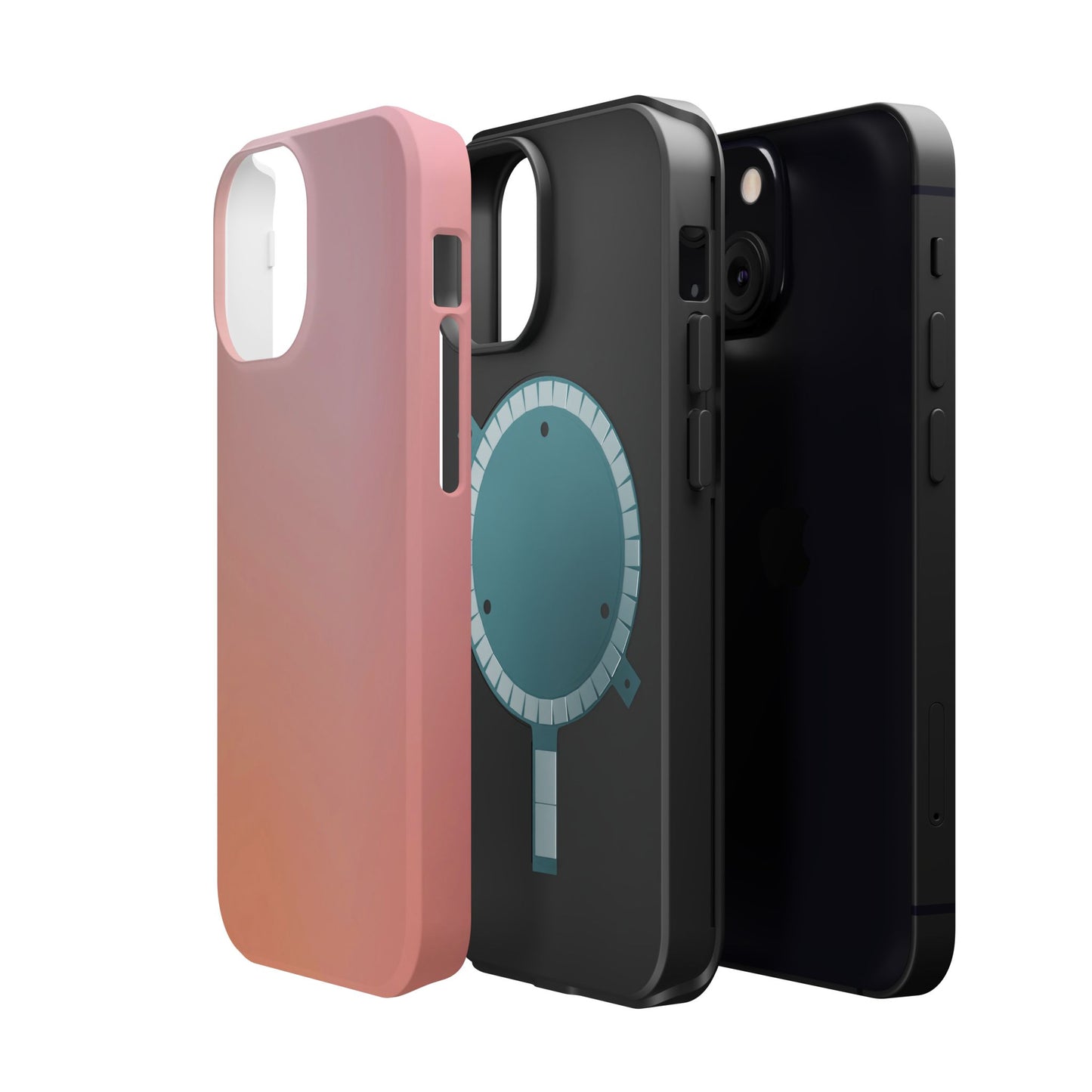 Wireless-Charging Compatible Case – Peachy Calm