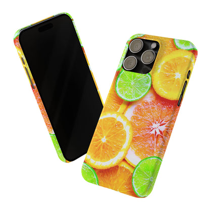 Slim Phone Case – Sunkissed Citrus