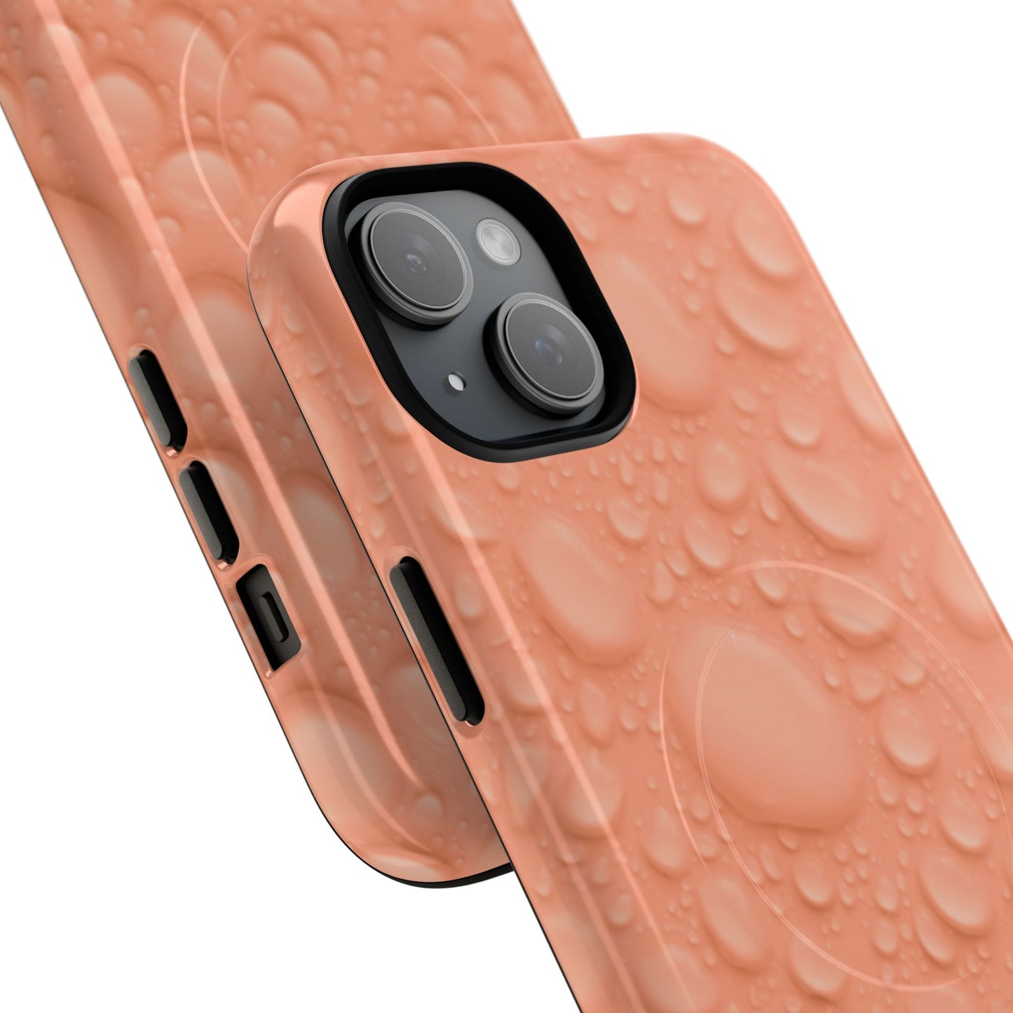 Protective Magnetic Phone Case – Apricot Rain