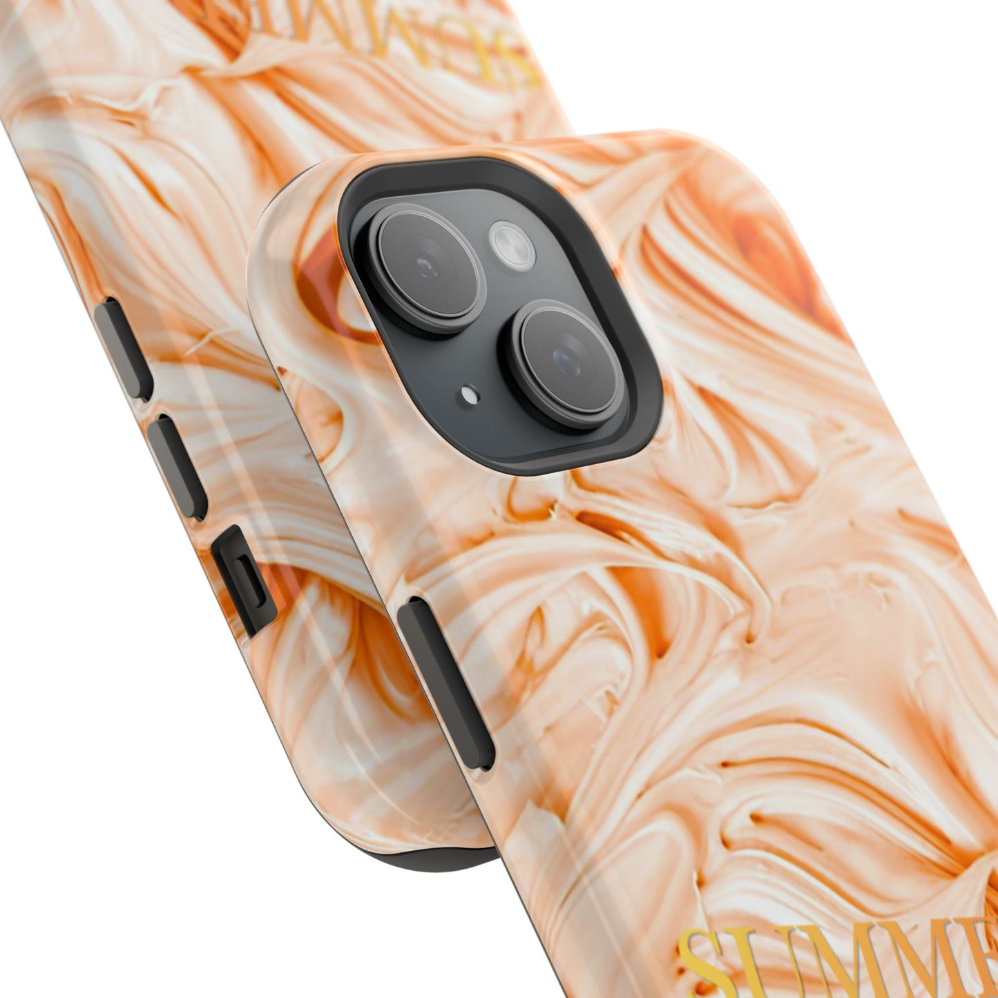 Impact-Resistant Phone Case – Peach Sorbet