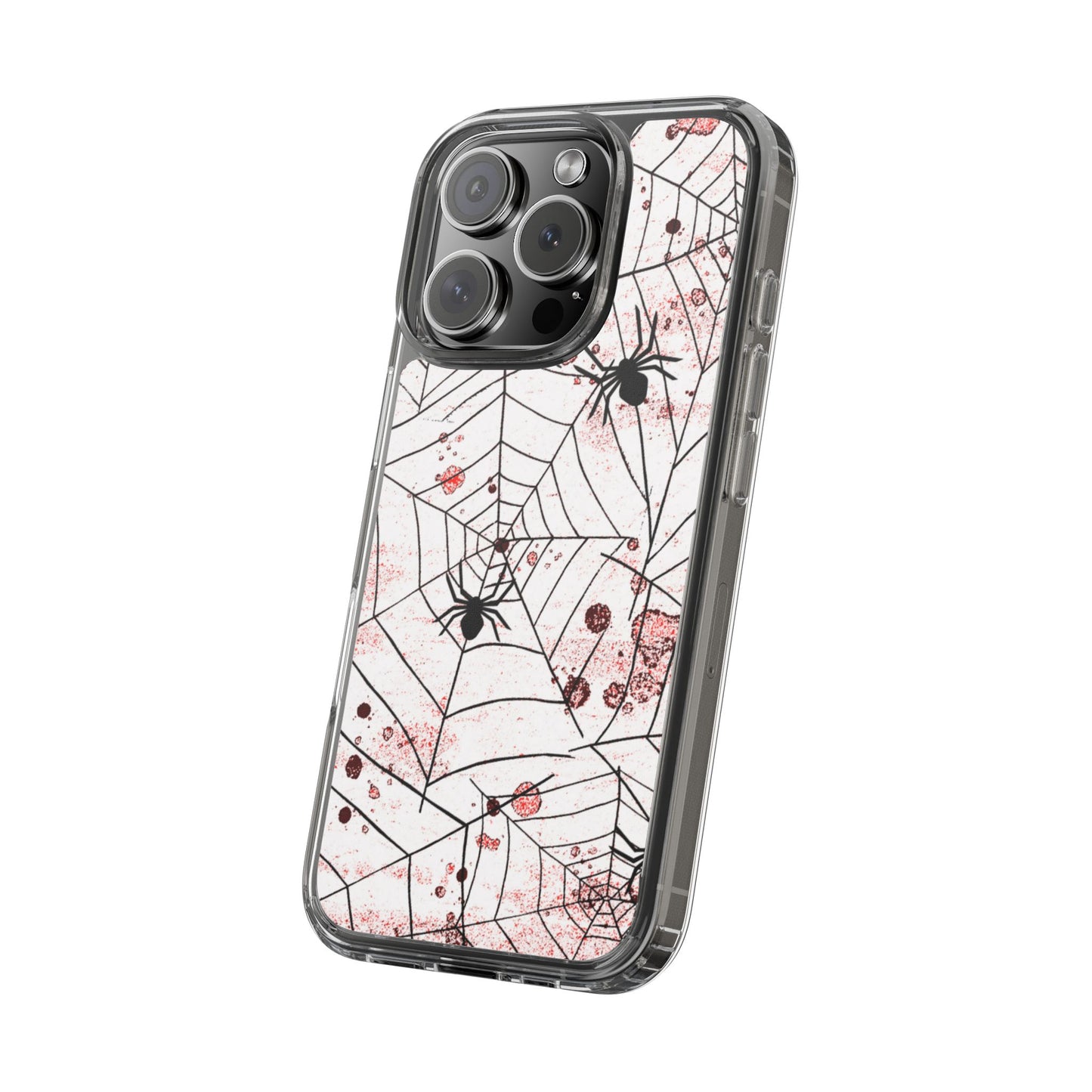 Clear Phone Case – Blood Web