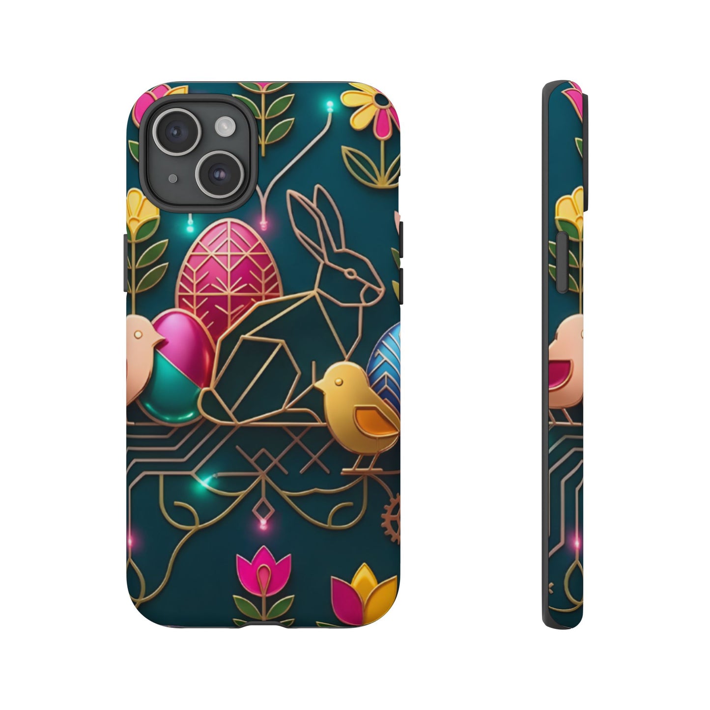 Protective Phone Case – Jeweled Garden