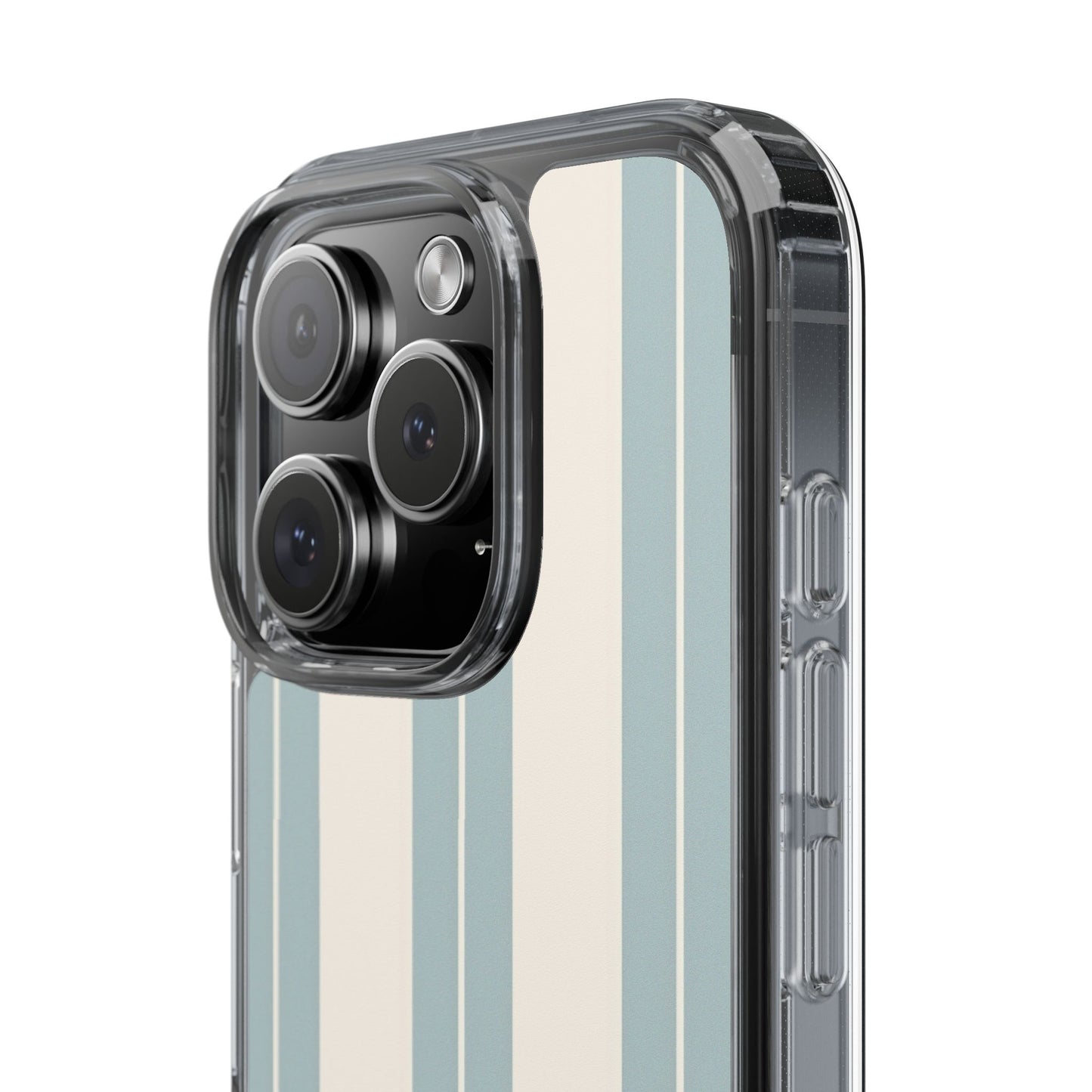 Clear Phone Case – Coastal Stripe