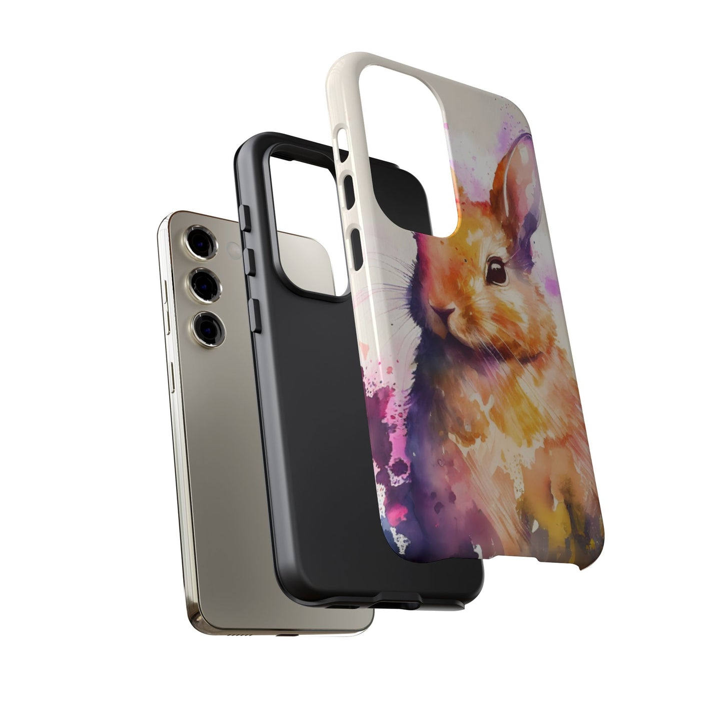 Protective Phone Case – Painted Hare