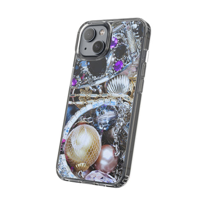 Clear Phone Case – Chrome Jewel