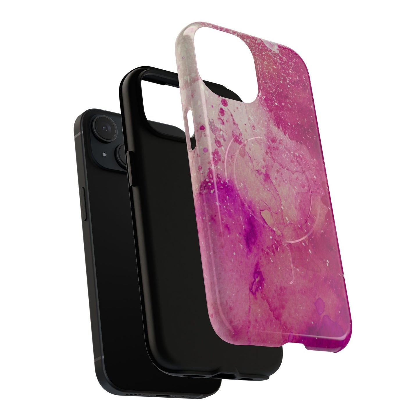 Protective Magnetic Phone Case – Spilled Wine