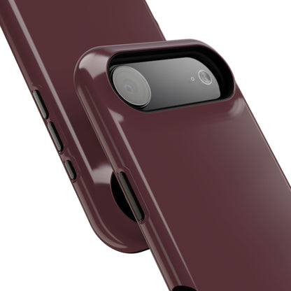 Impact-Resistant Phone Case – Mulled Wine – Compatible with iPhone 11–17 & Samsung Galaxy S22–S26 Series