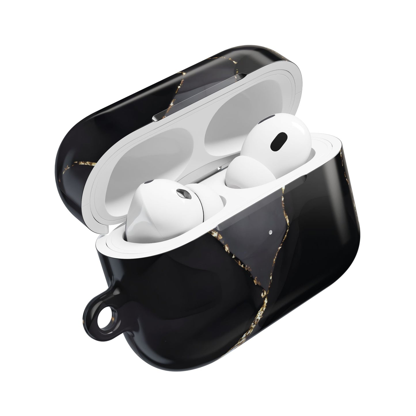 Earbud Case Cover – Obsidian Vein