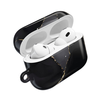 Earbud Case Cover – Obsidian Vein