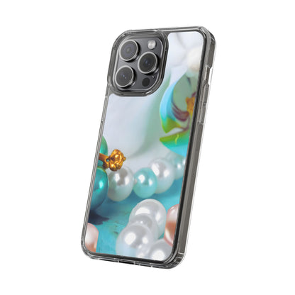 Clear Phone Case – Mermaid's Pearl