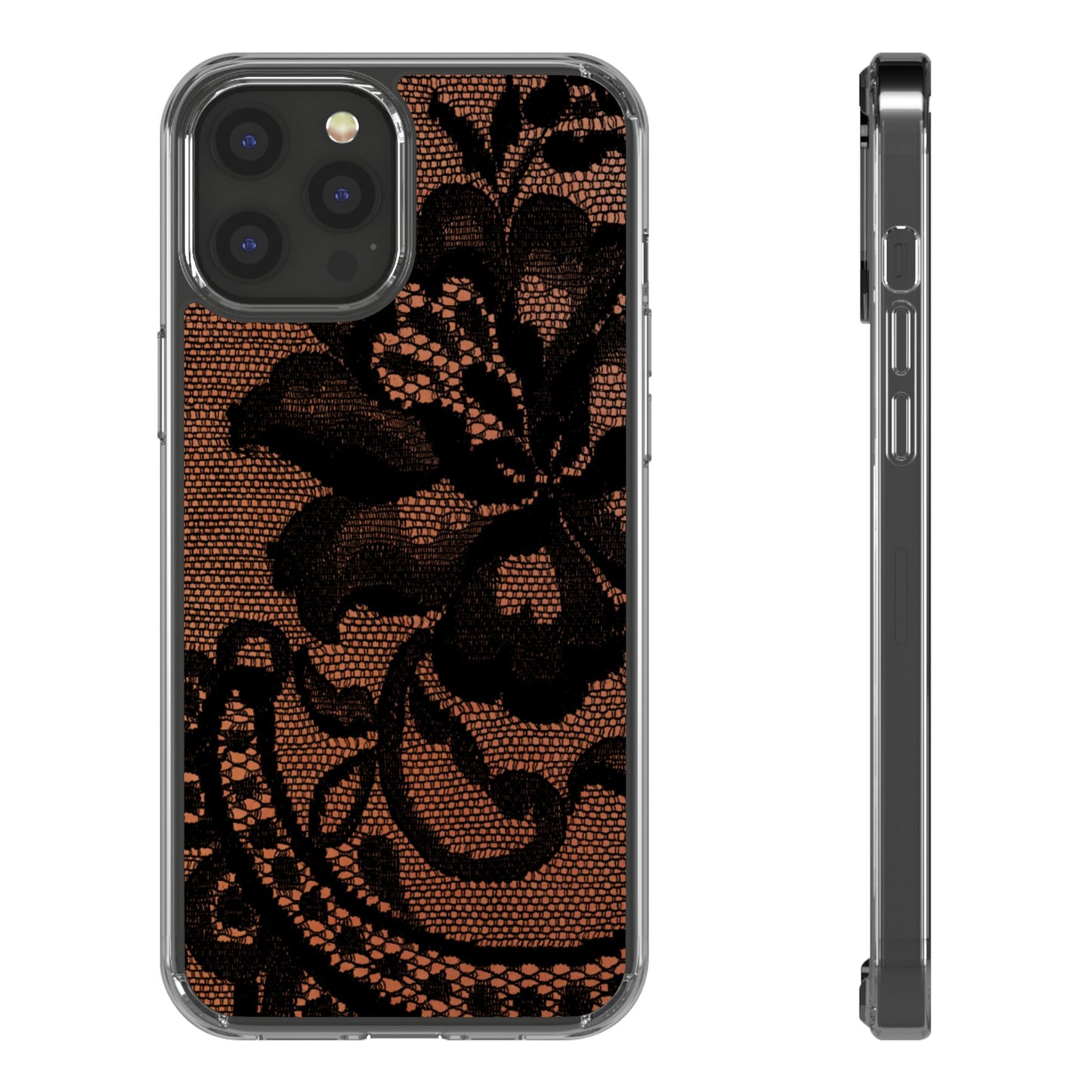 Clear Phone Case – Ember Lace