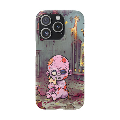 Phone Case — Creepy Cute Zombie Baby Nursery Design