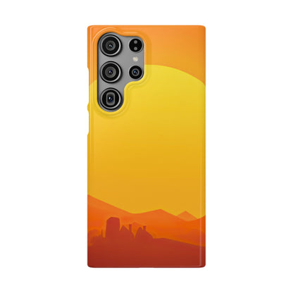 Snap Phone Case – Desert Sunrise
