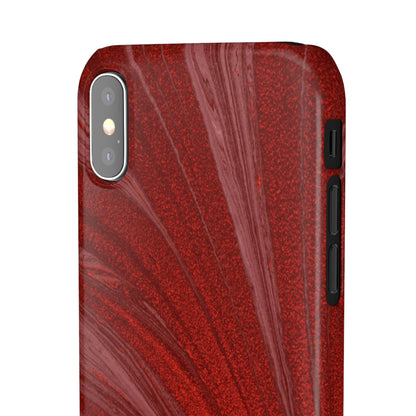 Snap Phone Case – Crimson Current
