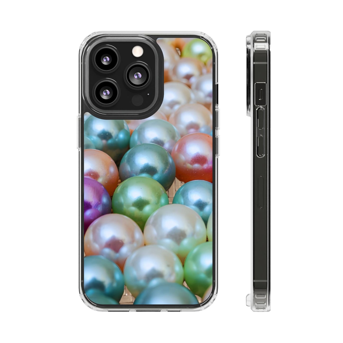 Clear Phone Case – Pearl Pop