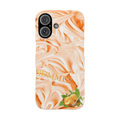Snap Phone Case – Peach Sorbet