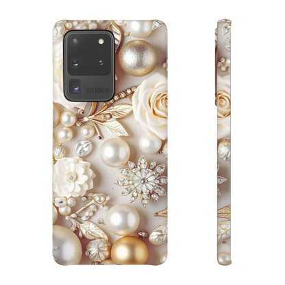 Snap Phone Case – Ivory Opulence