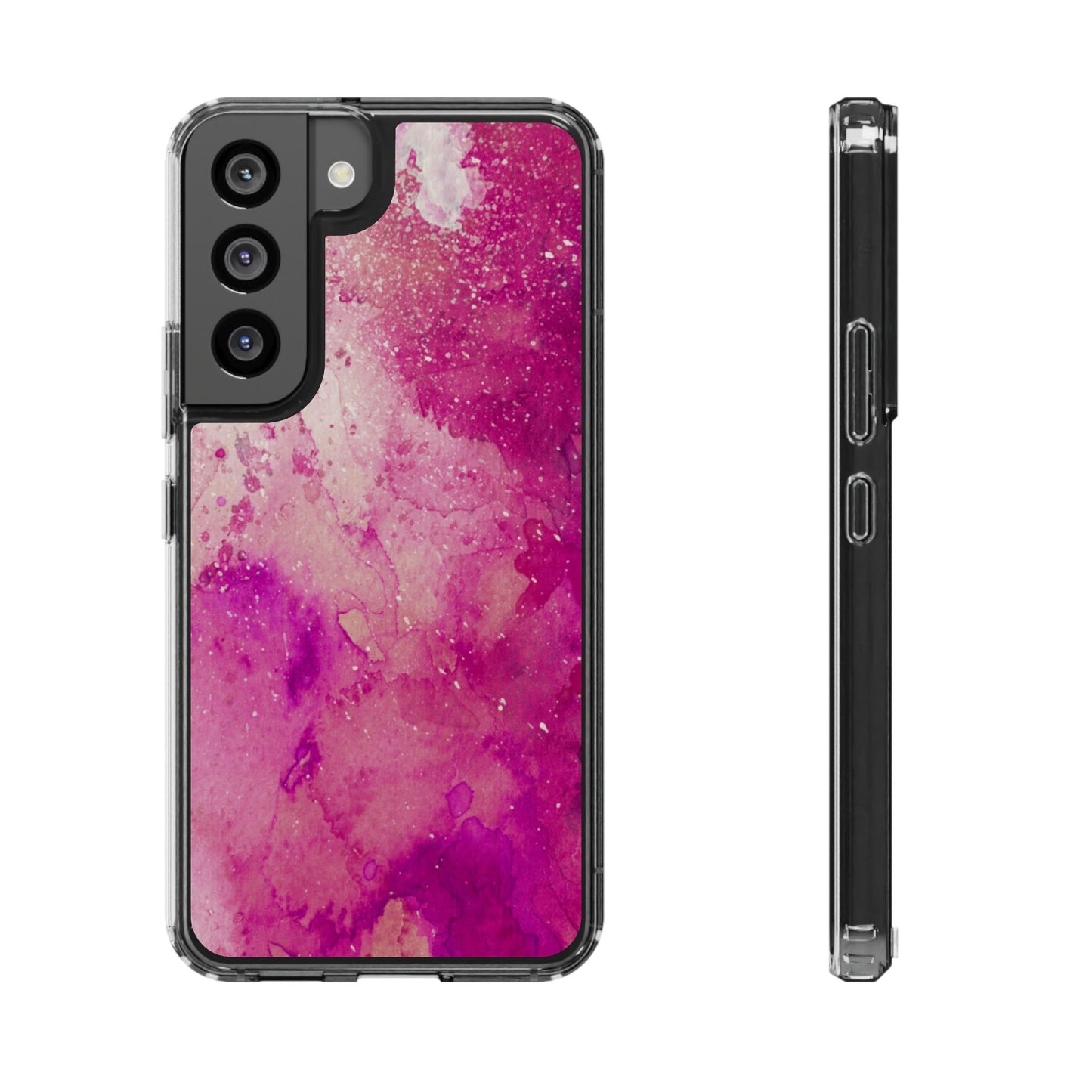 Clear Phone Case – Spilled Wine