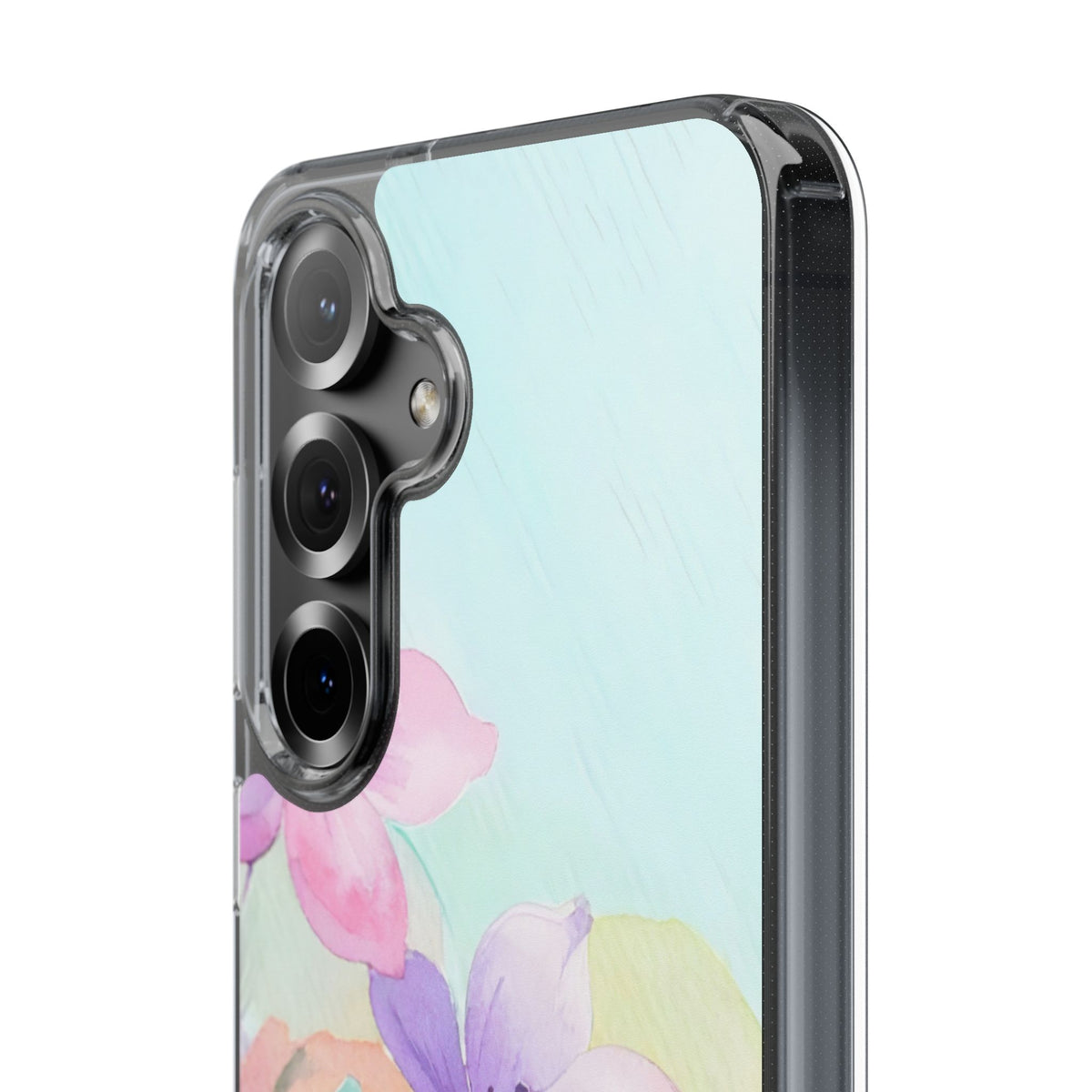 Clear Phone Case – Water Petal