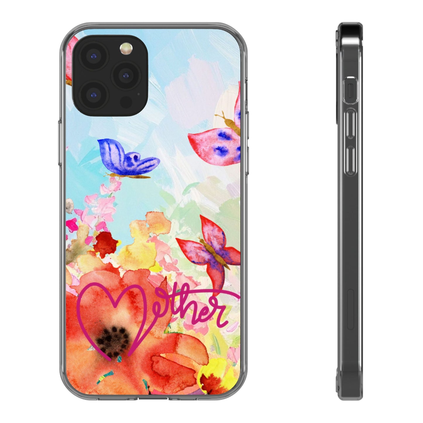 Clear Phone Case – Mother’s Flutter