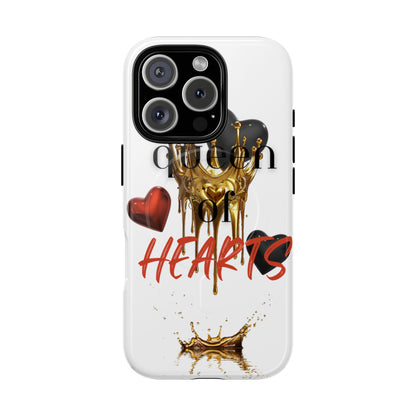 Protective Magnetic Phone Case – Queen of Hearts