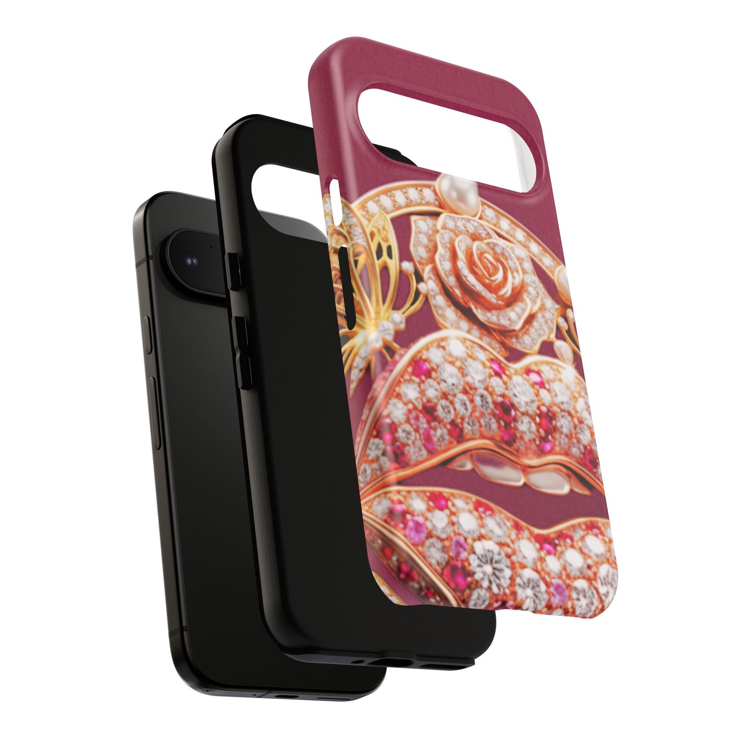 Protective Phone Case – Kiss of Gold