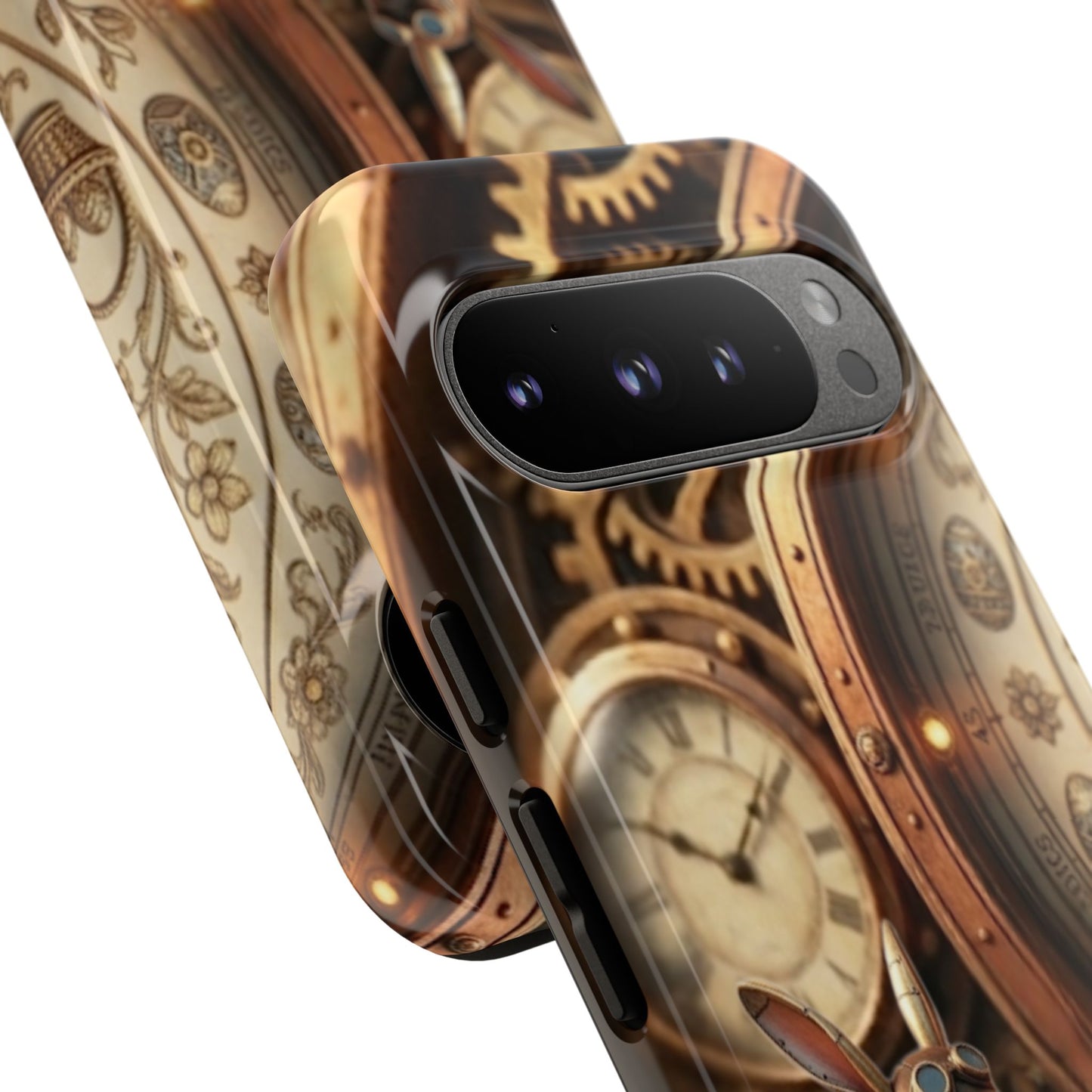 Protective Phone Case – Clockwork Cottontail
