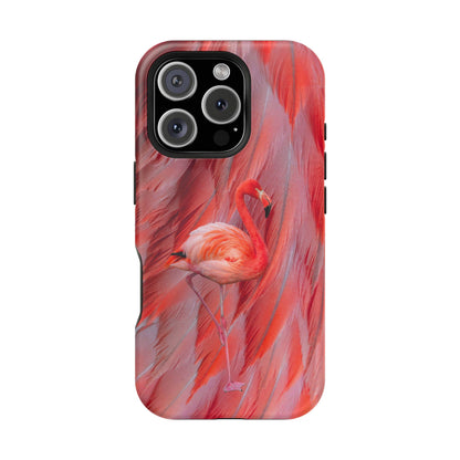 Impact-Resistant Phone Case – Scarlet Plume