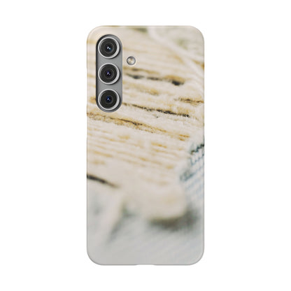 Snap Phone Case – Woven Warmth
