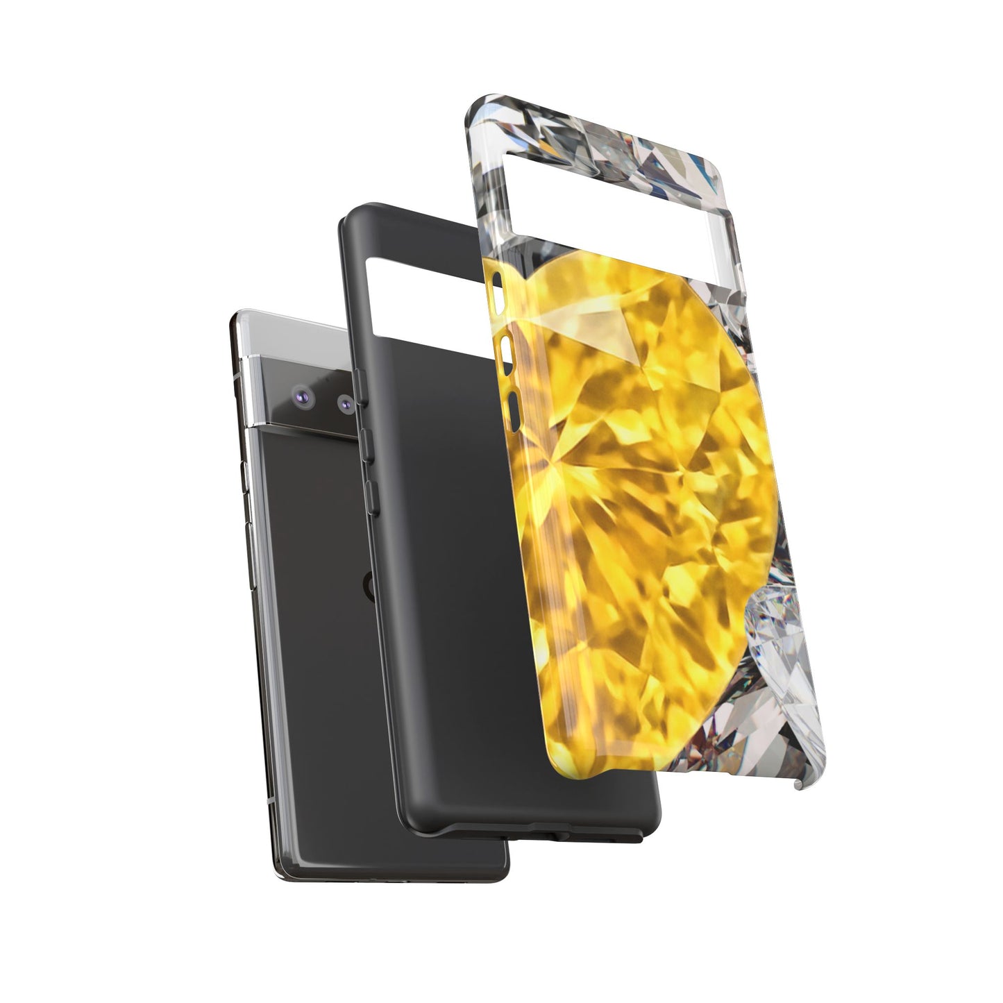 Protective Phone Case – Heart of Gold