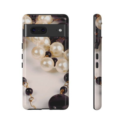 Protective Phone Case – Noir Pearl