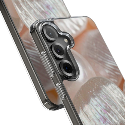 Clear Phone Case – Blush Pearl