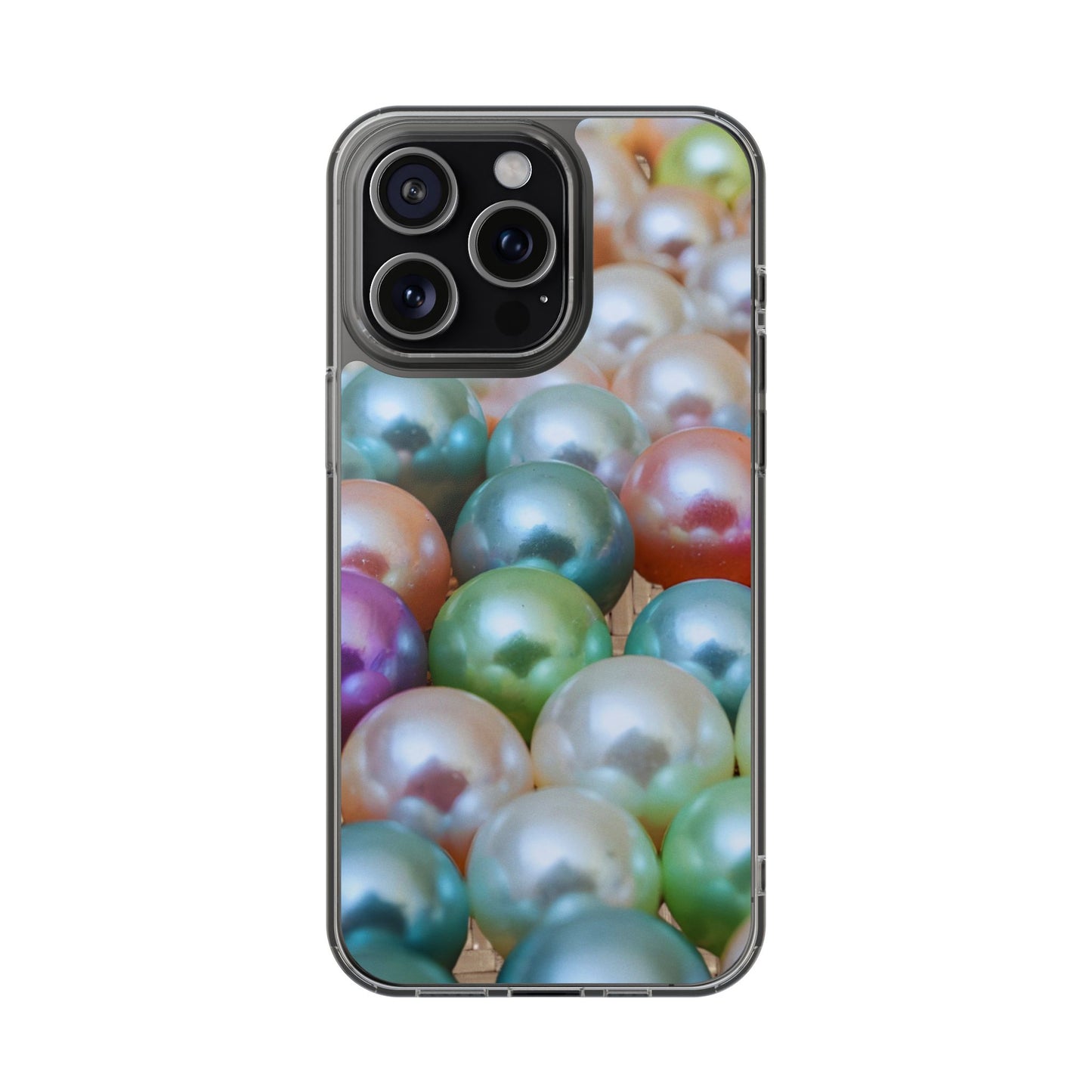 Clear Phone Case – Pearl Pop