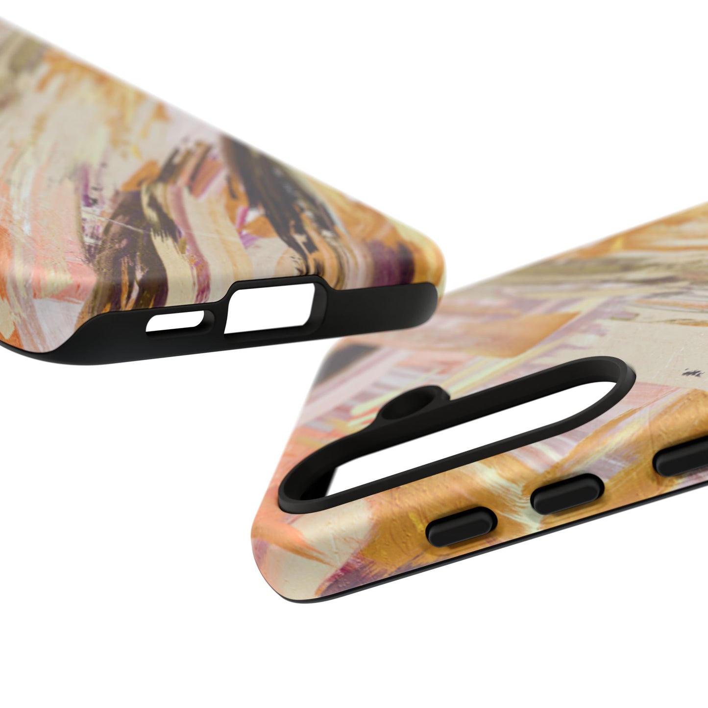Protective Phone Case – Brush & Bronze