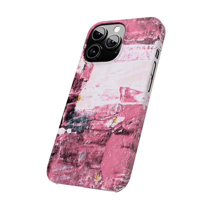Slim Phone Case – Faded Cranberry – Compatible with iPhone 11–17 Series