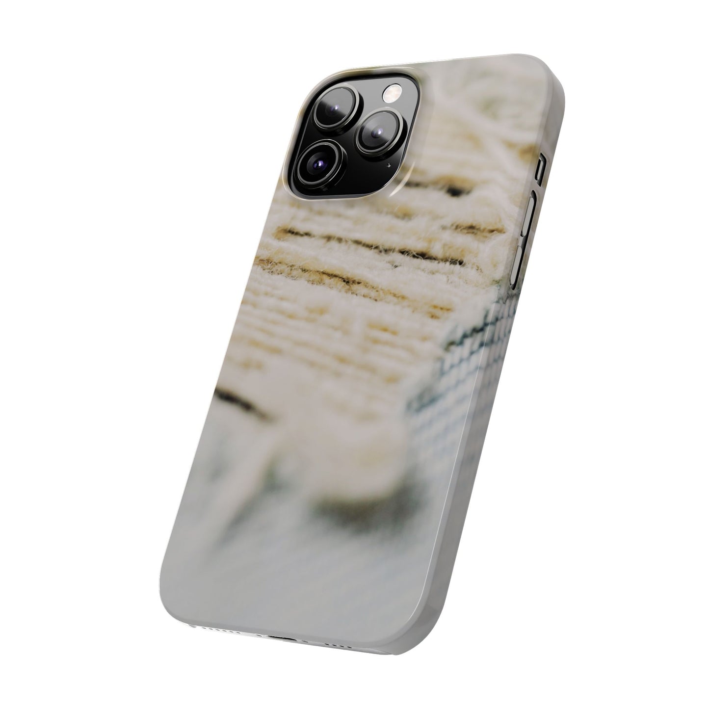 Slim Phone Case – Woven Warmth