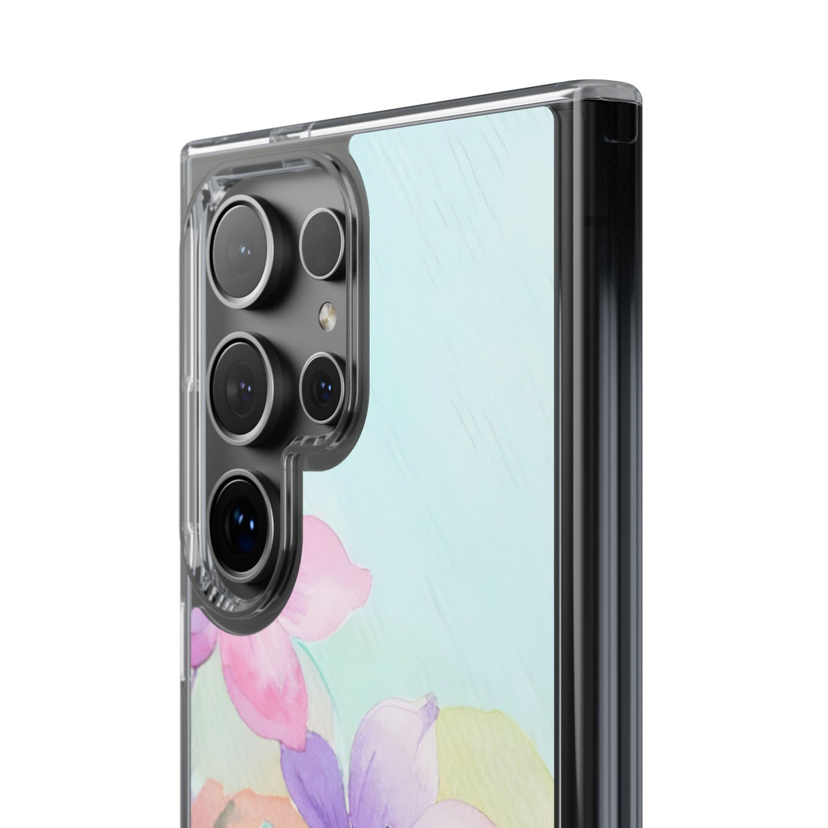 Clear Phone Case – Water Petal
